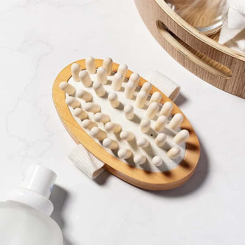 Brosse de massage anti-cellulite